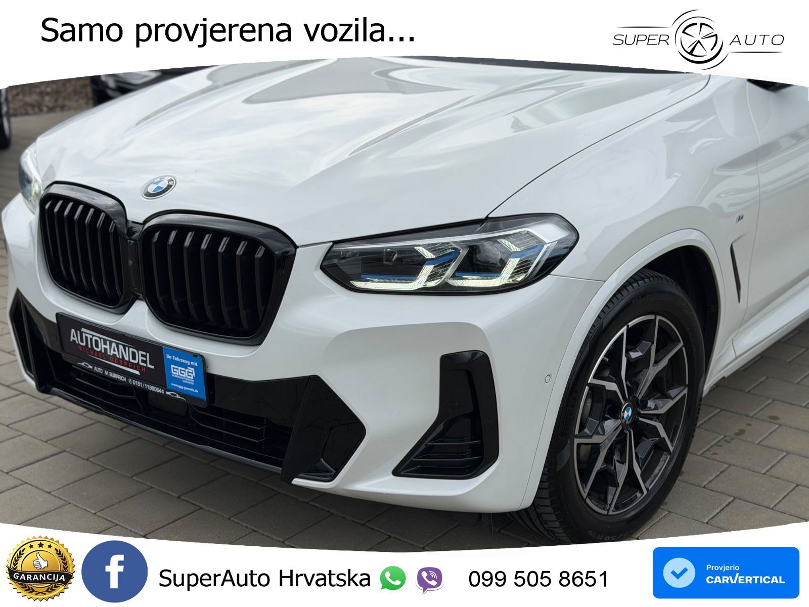 BMW X3 30d xDrive Steptronic M Sport LED+GR SJED+ACC