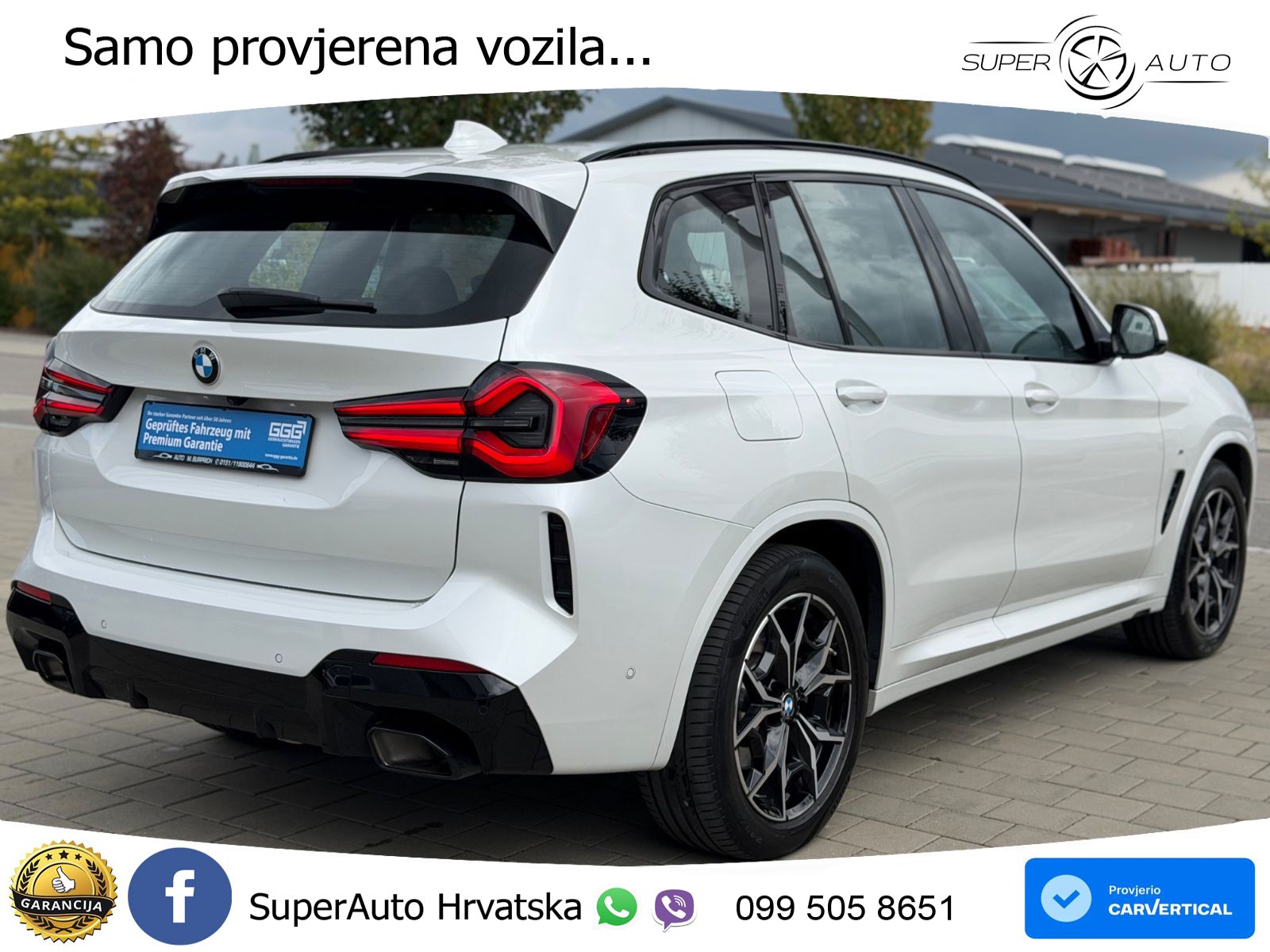 BMW X3 30d xDrive Steptronic M Sport LED+GR SJED+ACC