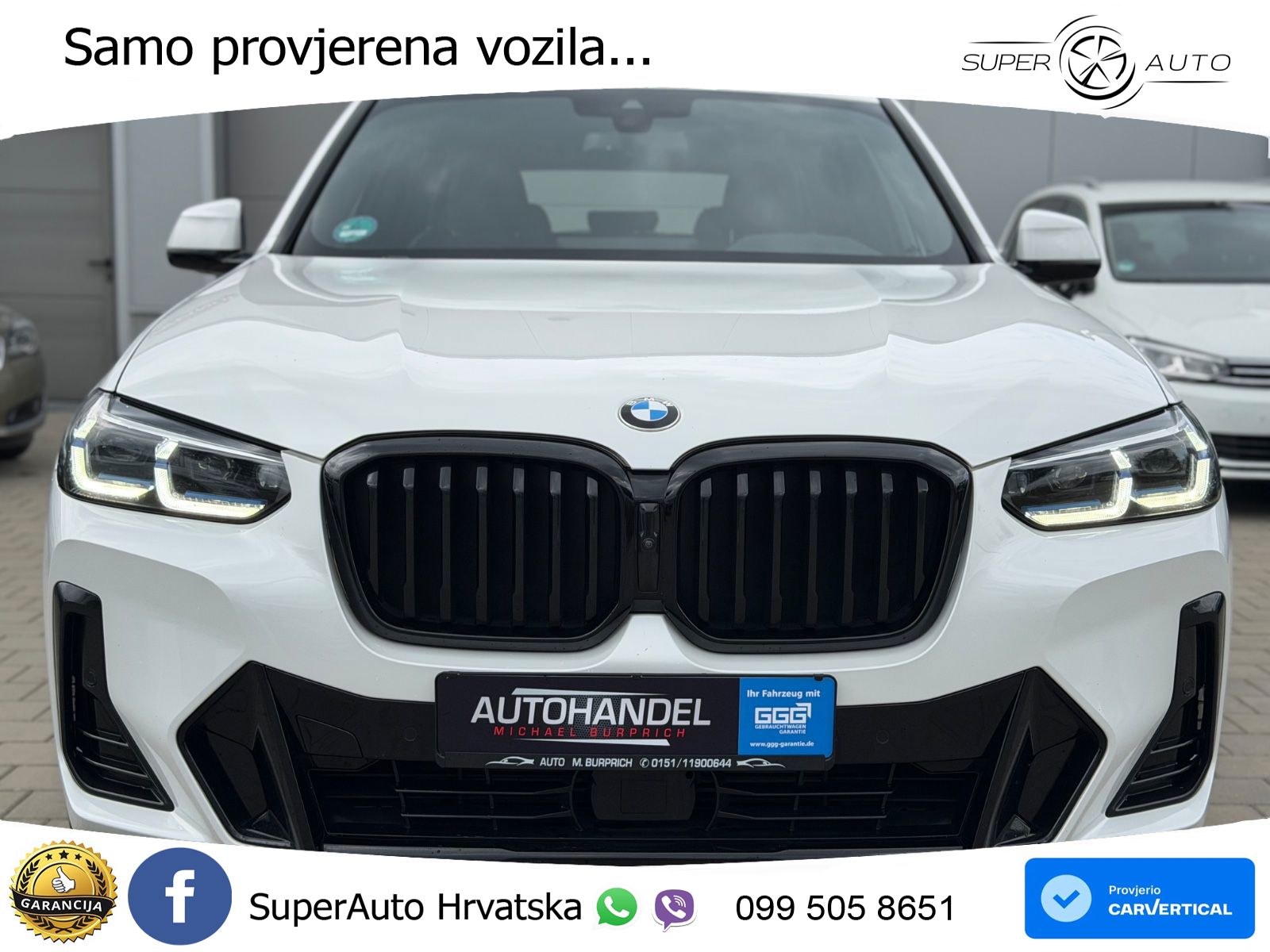 BMW X3 30d xDrive Steptronic M Sport LED+GR SJED+ACC
