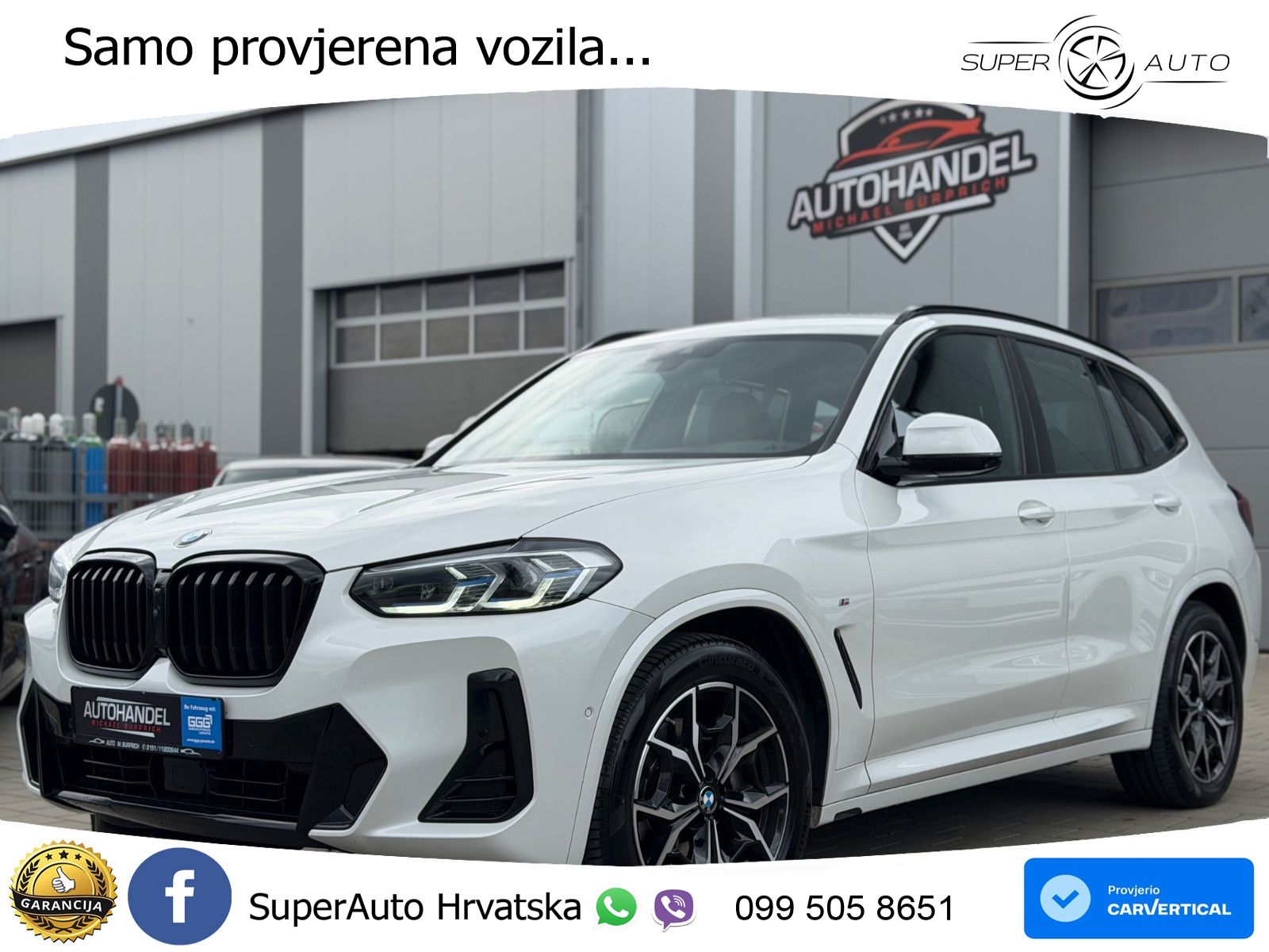 BMW X3 30d xDrive Steptronic M Sport LED+GR SJED+ACC