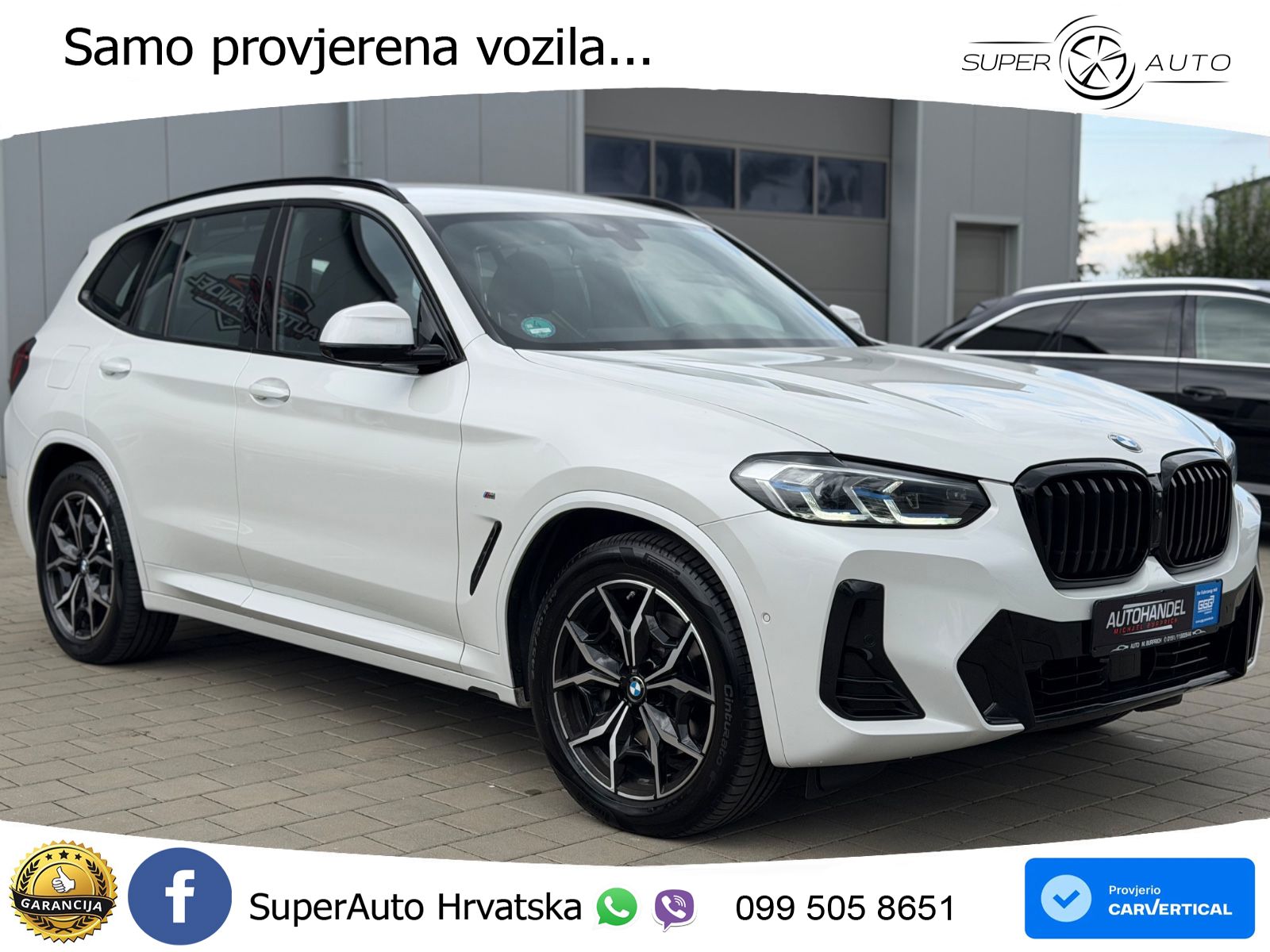 BMW X3 30d xDrive Steptronic M Sport LED+GR SJED+ACC