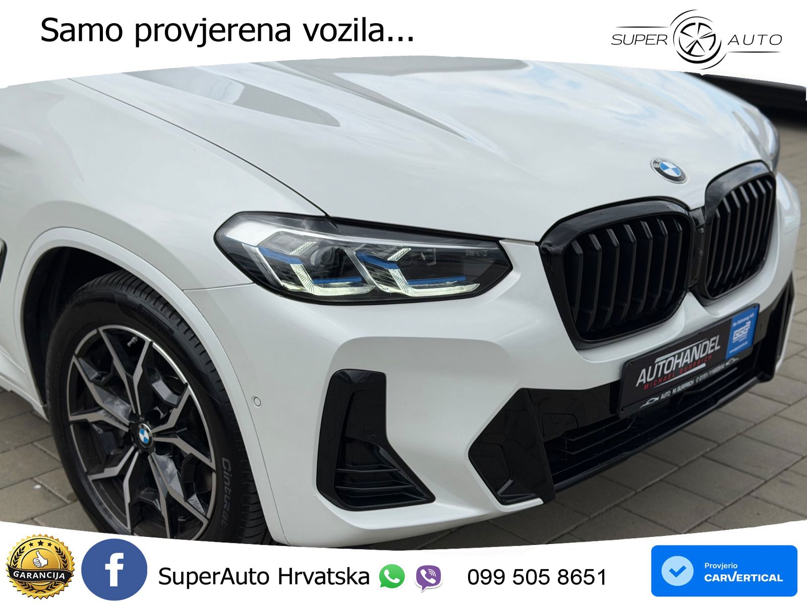 BMW X3 30d xDrive Steptronic M Sport LED+GR SJED+ACC