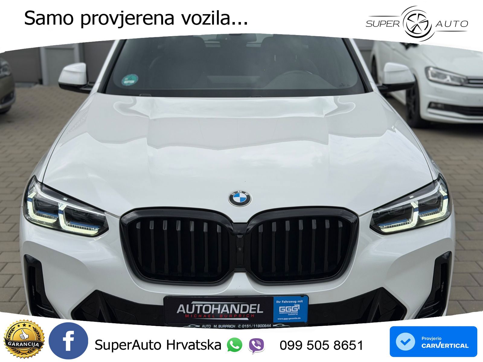BMW X3 30d xDrive Steptronic M Sport LED+GR SJED+ACC