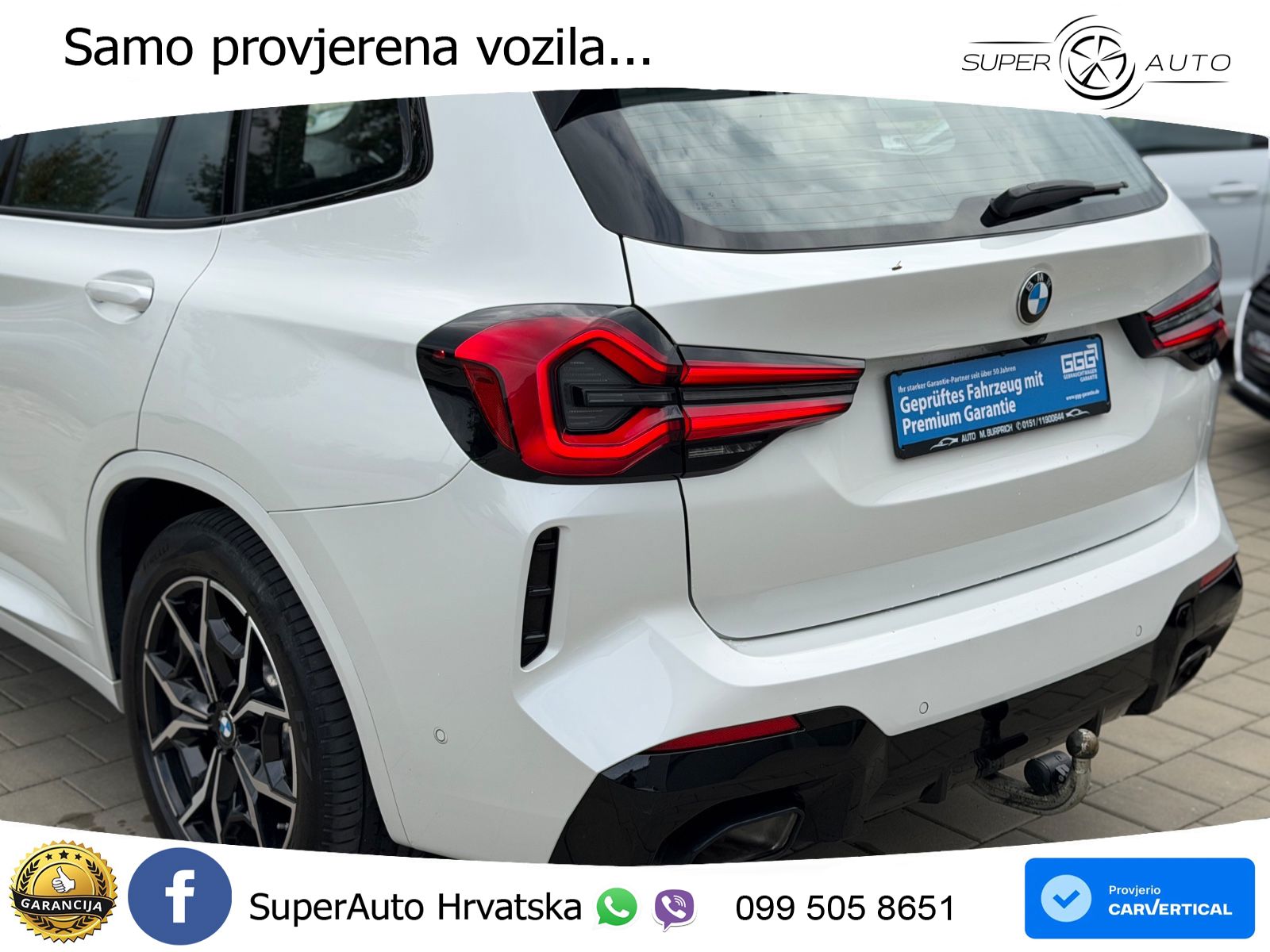BMW X3 30d xDrive Steptronic M Sport LED+GR SJED+ACC