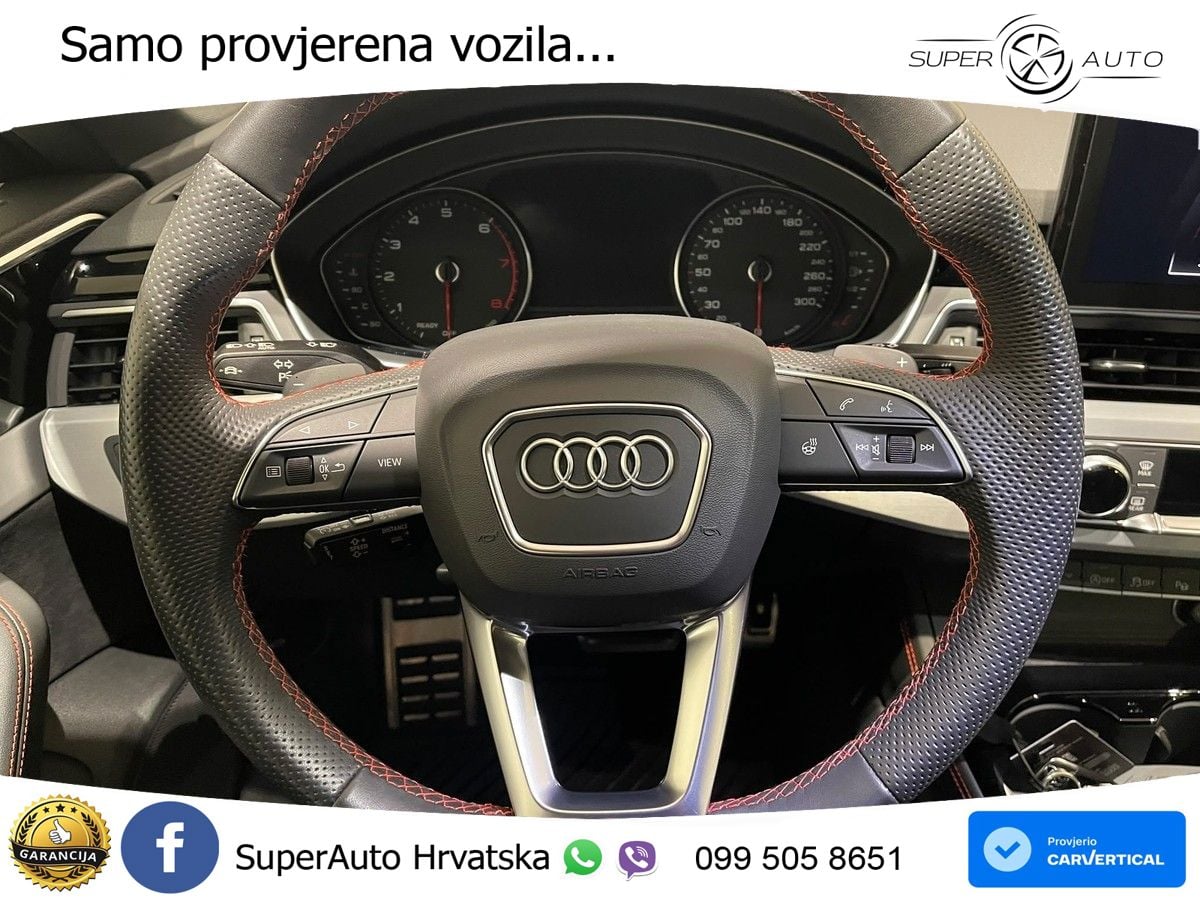 Audi A5 Sportback  40 TFSI (204 KS) S tronic LED+GR SJED+ACC