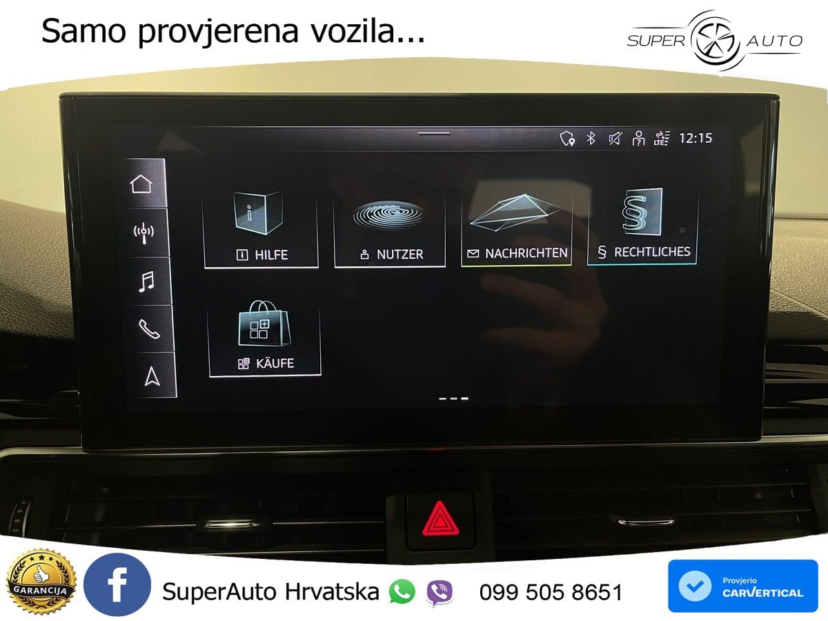 Audi A5 Sportback  40 TFSI (204 KS) S tronic LED+GR SJED+ACC