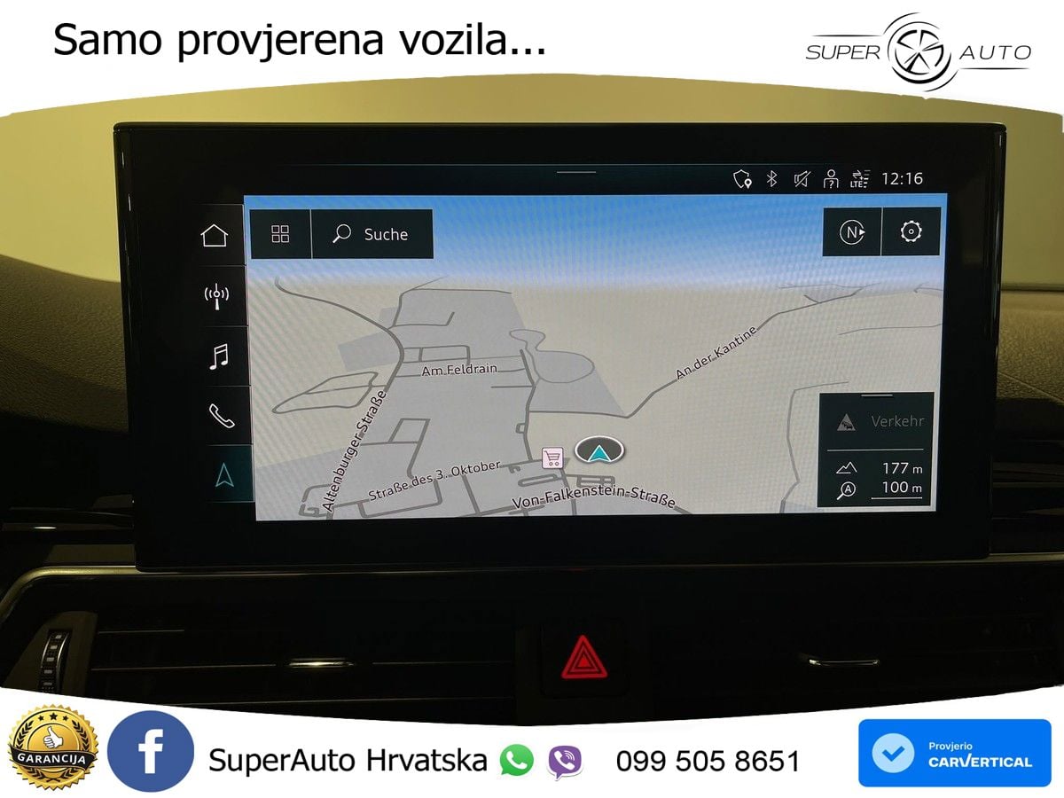 Audi A5 Sportback  40 TFSI (204 KS) S tronic LED+GR SJED+ACC