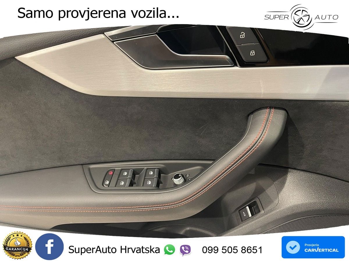 Audi A5 Sportback  40 TFSI (204 KS) S tronic LED+GR SJED+ACC