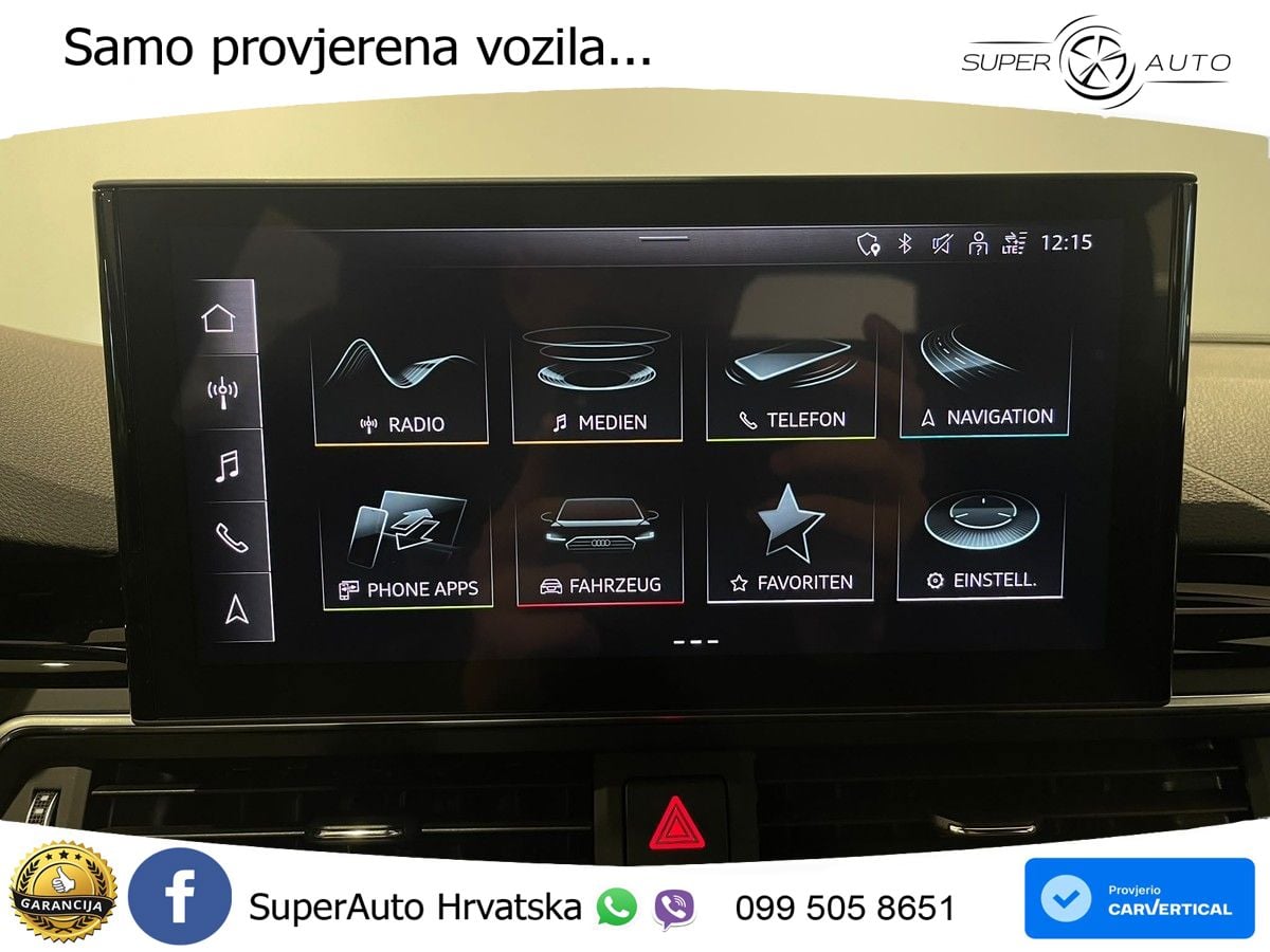 Audi A5 Sportback  40 TFSI (204 KS) S tronic LED+GR SJED+ACC