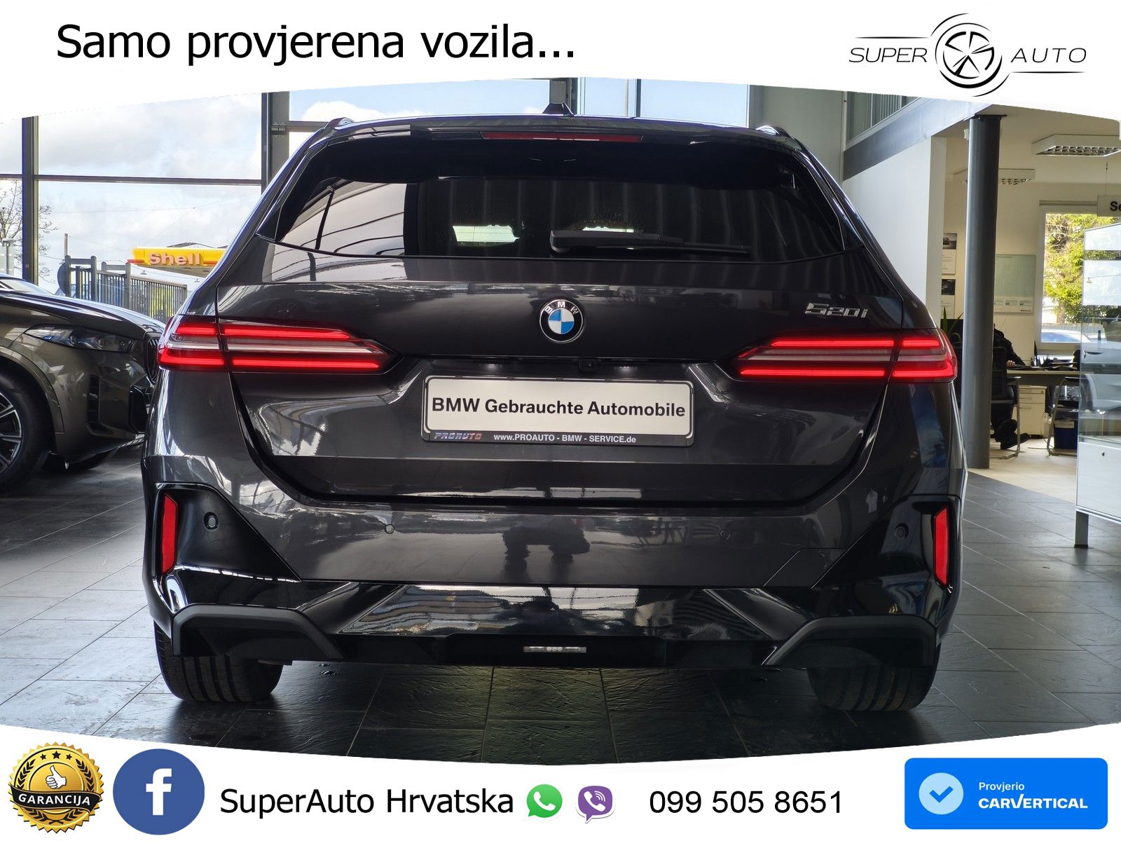 BMW 520i Touring (208 KS) Steptronic M Sport LED+GR SJED+ACC