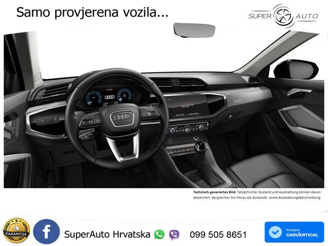 Audi Q3 Sportback 35 TDI (150 KS) S tronic S line LED+GR SJED+ACC