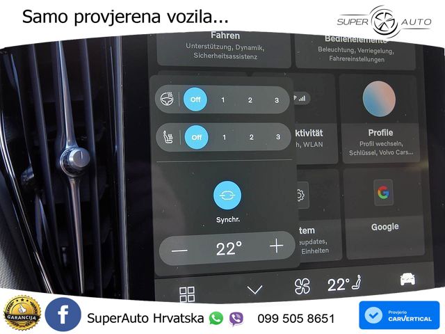 Volvo XC60 T6 AWD Geartronic ACC+GR SJED+360+PANO
