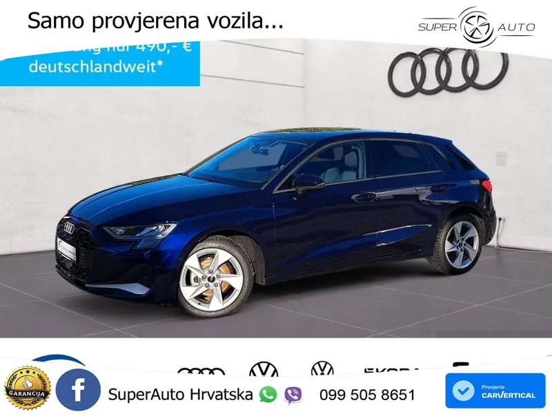 Audi A3 30 TFSI (116 KS) advanced LED+GR SJED+ACC