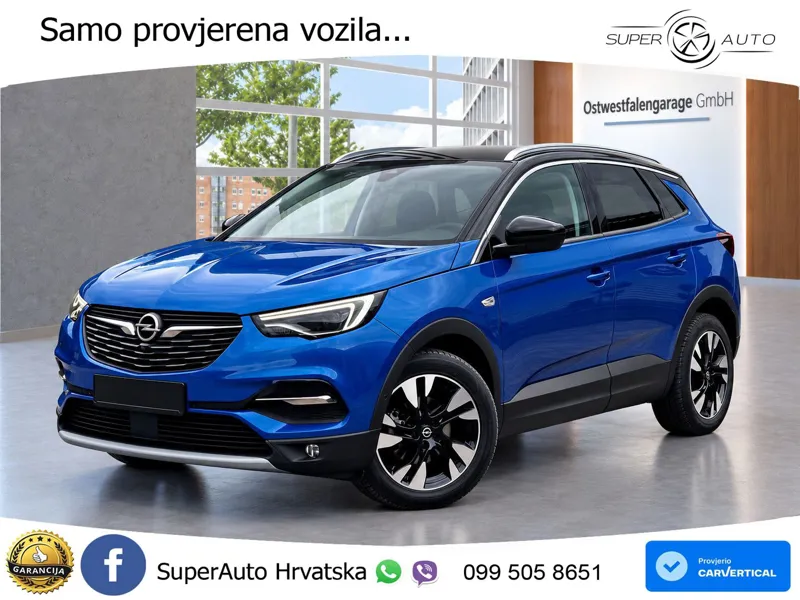 Opel Grandland X 2.0d (177 KS) Automatic Ultimate LED+GR SJED+ACC