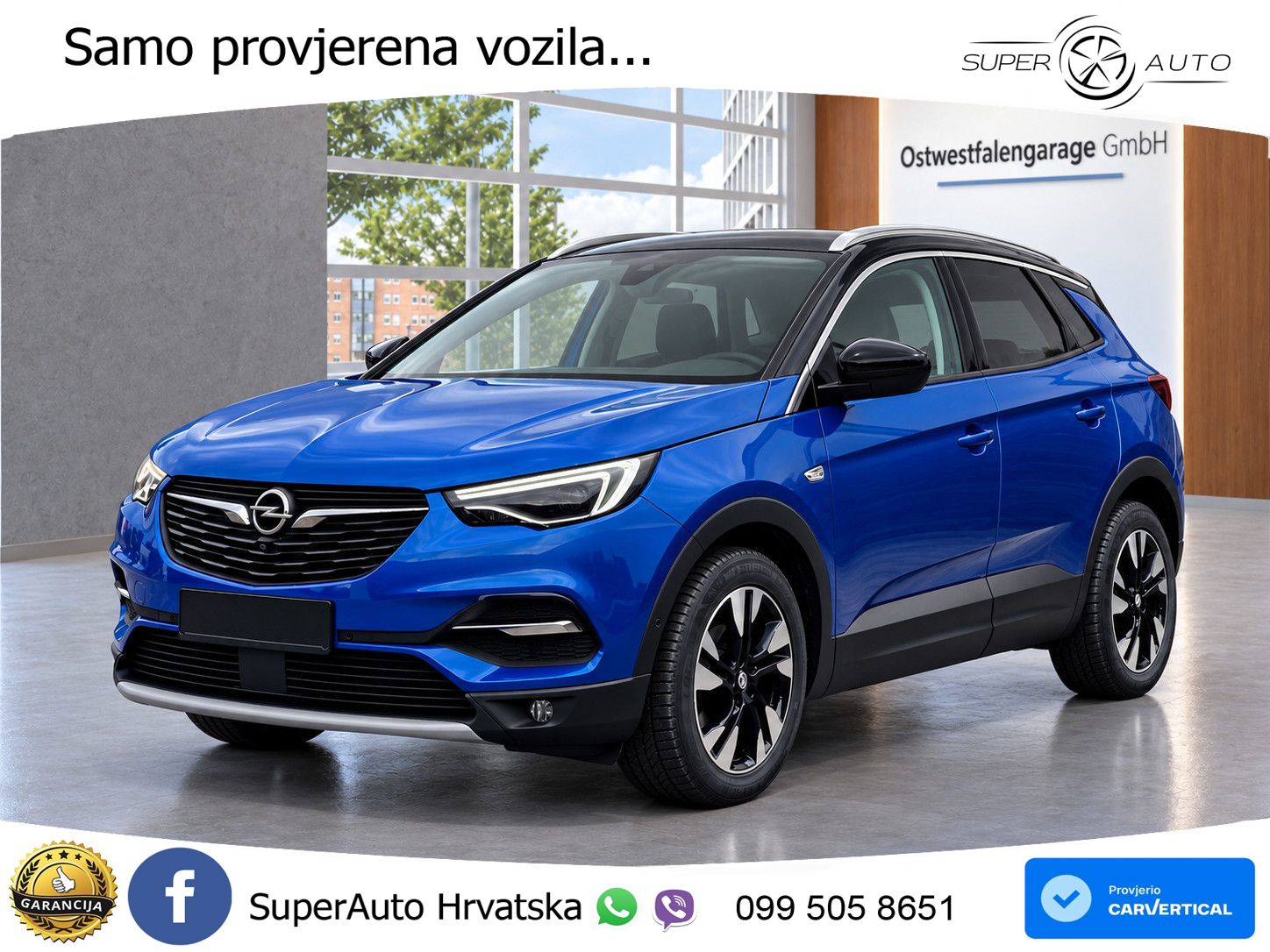 Opel Grandland X 2.0d (177 KS) Automatic Ultimate LED+GR SJED+ACC