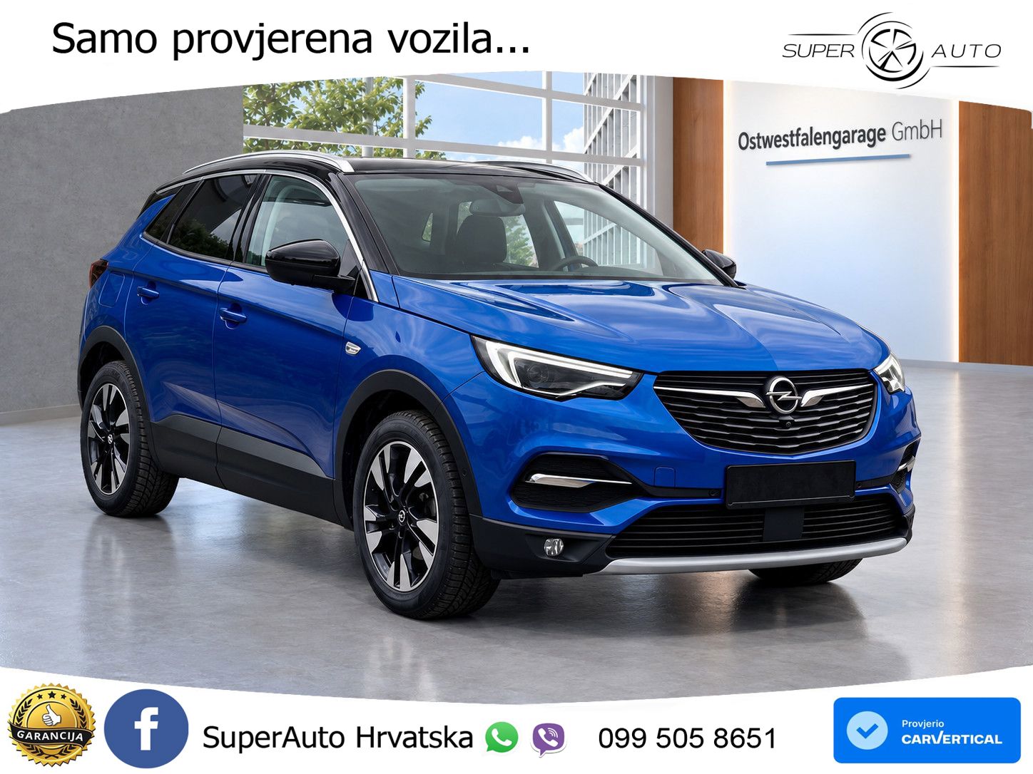 Opel Grandland X 2.0d (177 KS) Automatic Ultimate LED+GR SJED+ACC
