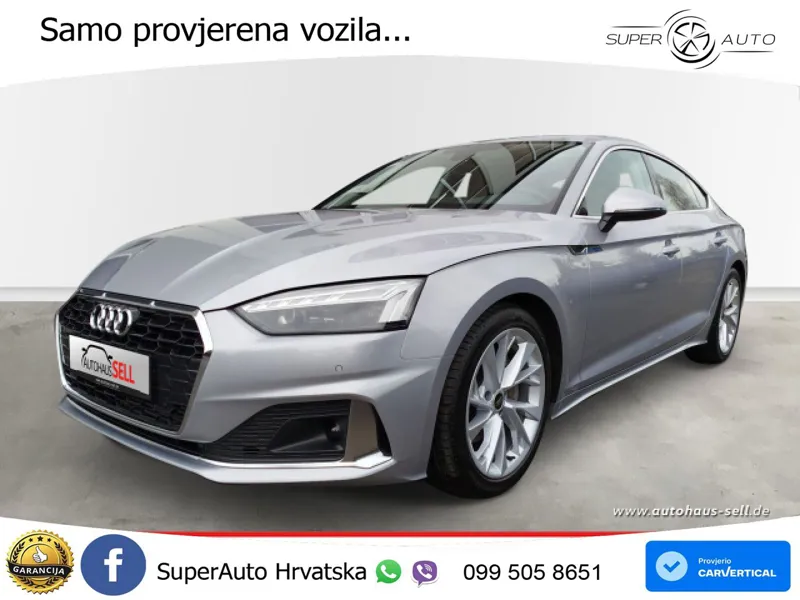 Audi A5 Sportback  40 TFSI (204 KS) S tronic advanced LED+GR SJED+ACC