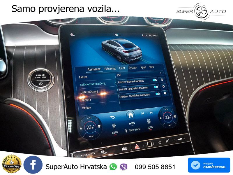 Mercedes GLC Coupe 450d (367 KS) 4MATIC 9G-TRONIC AMG ACC+GR SJED+360+PANO