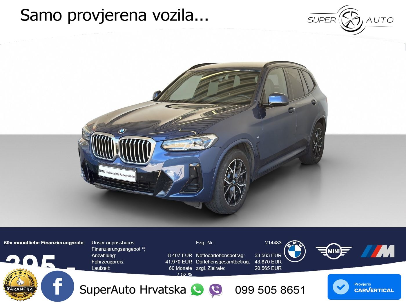 BMW X3 30i xDrive Steptronic M Sport
