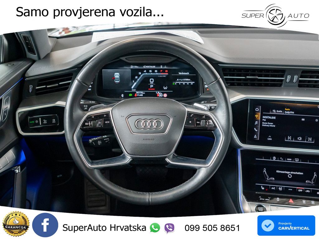 Audi A6 45 TFSI (265 KS) quattro ultra S tronic LED+GR SJED+ACC