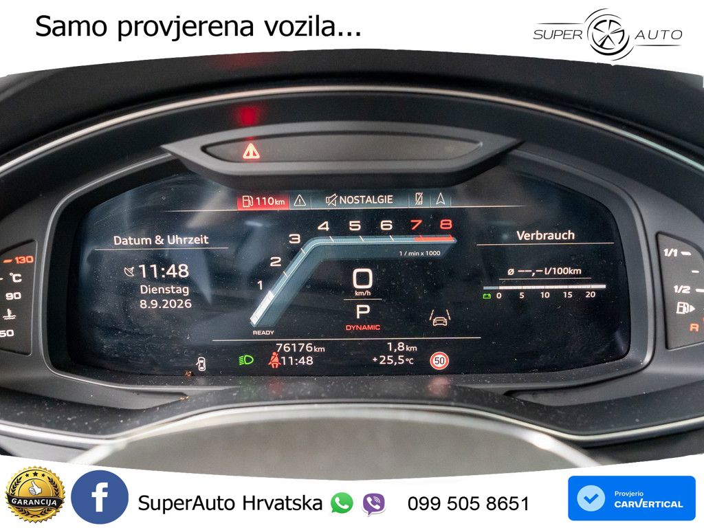Audi A6 45 TFSI (265 KS) quattro ultra S tronic LED+GR SJED+ACC