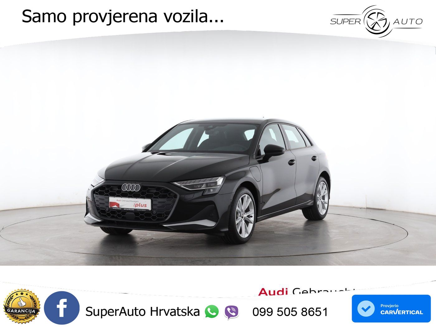 Audi A3 Sportback 40 TFSI e (204 KS) Plug-in Hybrid S tronic advanced LED+GR SJED+ACC