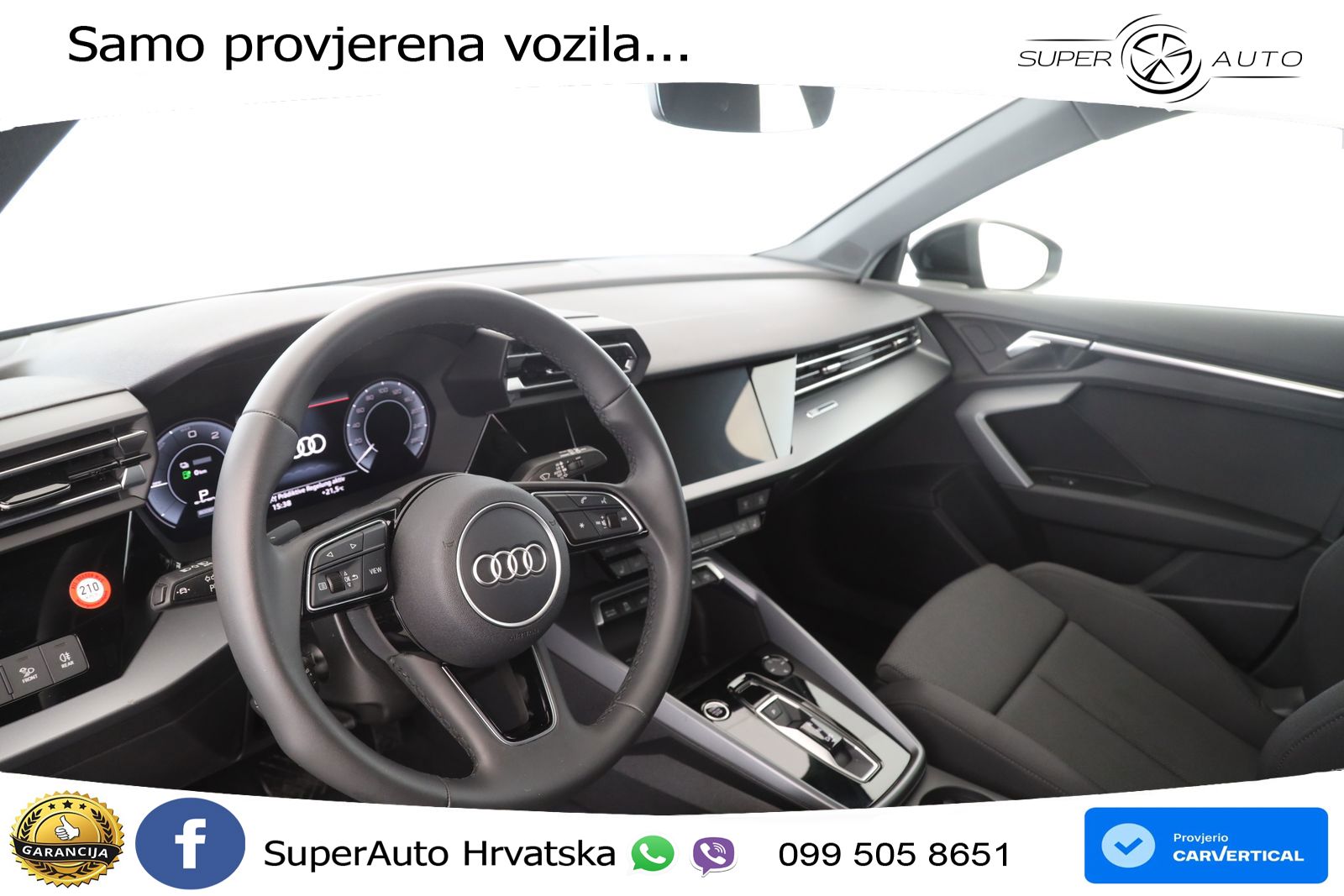 Audi A3 Sportback 40 TFSI e (204 KS) Plug-in Hybrid S tronic advanced LED+GR SJED+ACC