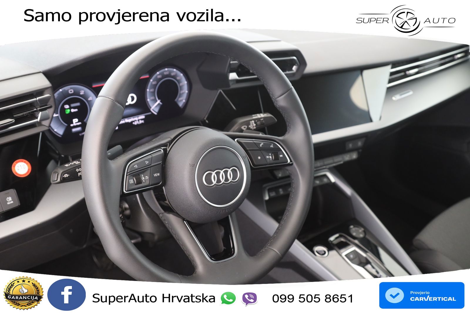 Audi A3 Sportback 40 TFSI e (204 KS) Plug-in Hybrid S tronic advanced LED+GR SJED+ACC