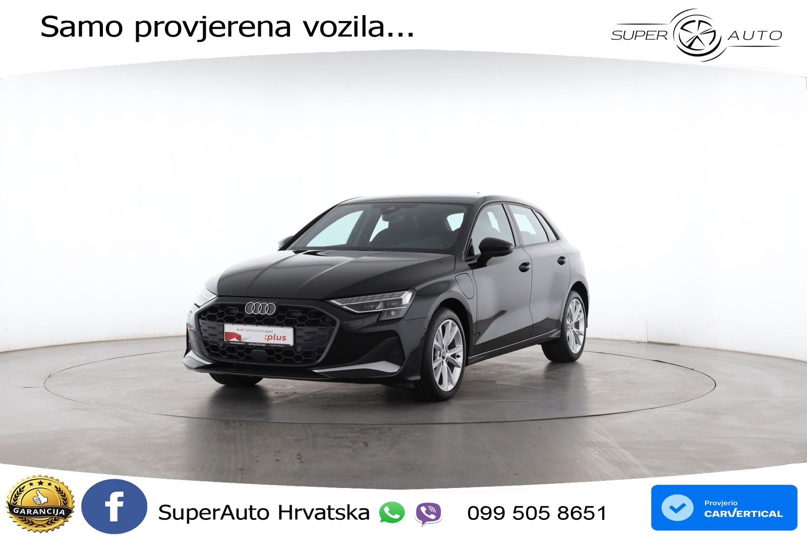 Audi A3 Sportback 40 TFSI e (204 KS) Plug-in Hybrid S tronic advanced LED+GR SJED+ACC