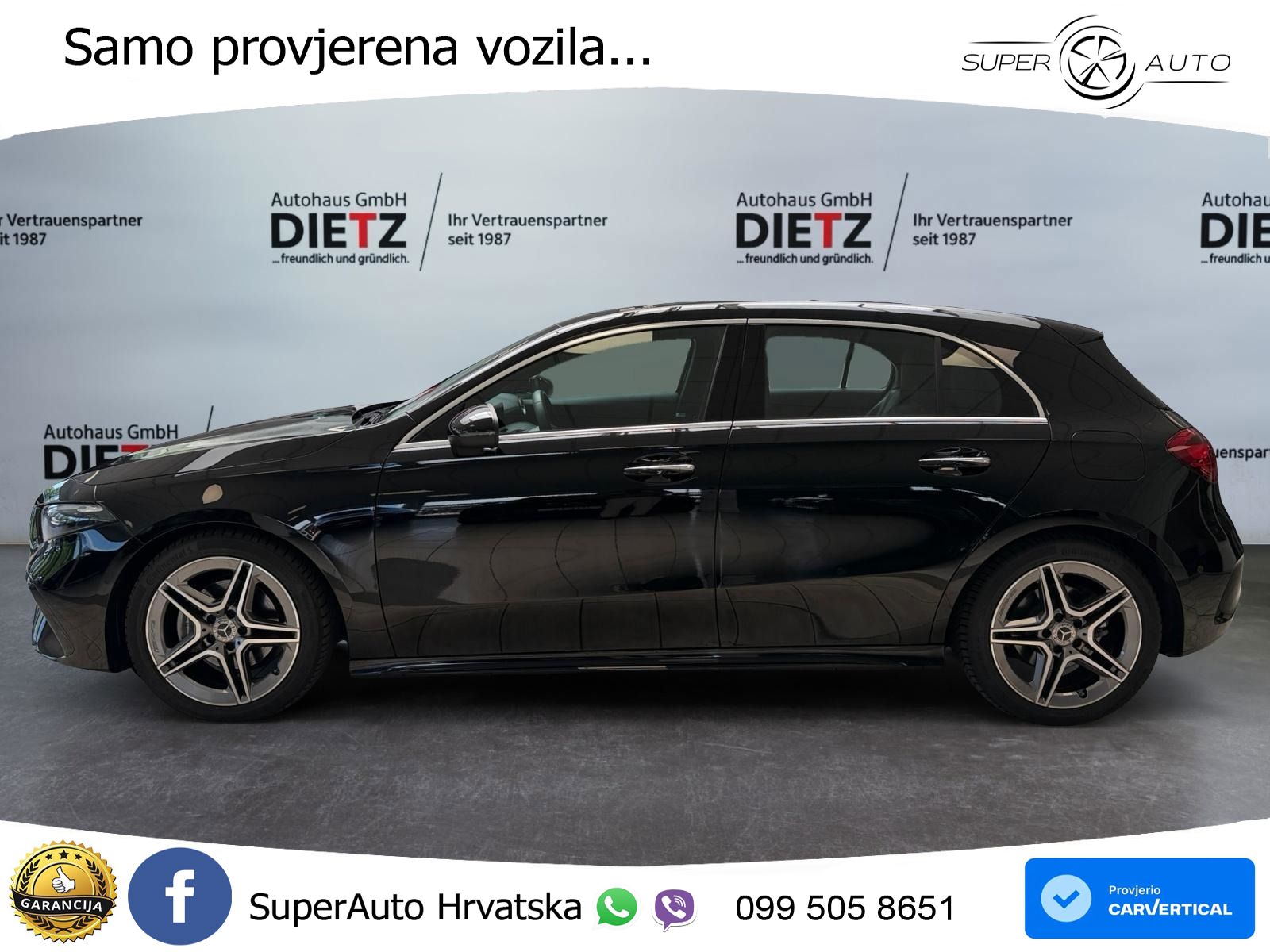 Mercedes-Benz A 200 7G-DCT AMG LED+GR SJED+ACC