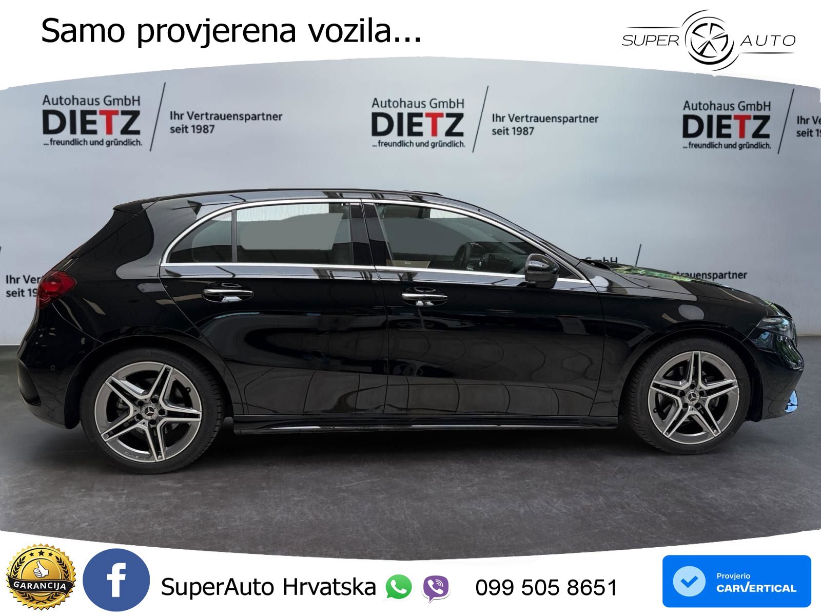 Mercedes-Benz A 200 7G-DCT AMG LED+GR SJED+ACC