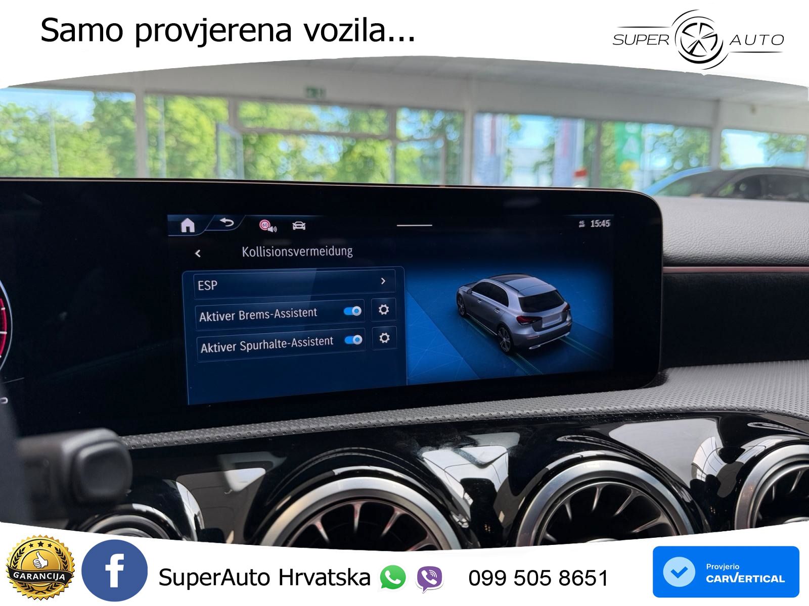 Mercedes-Benz A 200 7G-DCT AMG LED+GR SJED+ACC