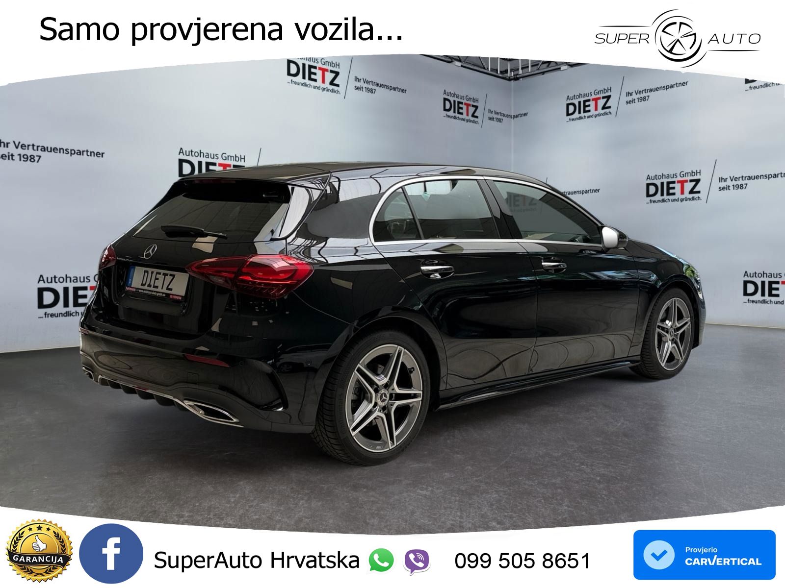 Mercedes-Benz A 200 7G-DCT AMG LED+GR SJED+ACC