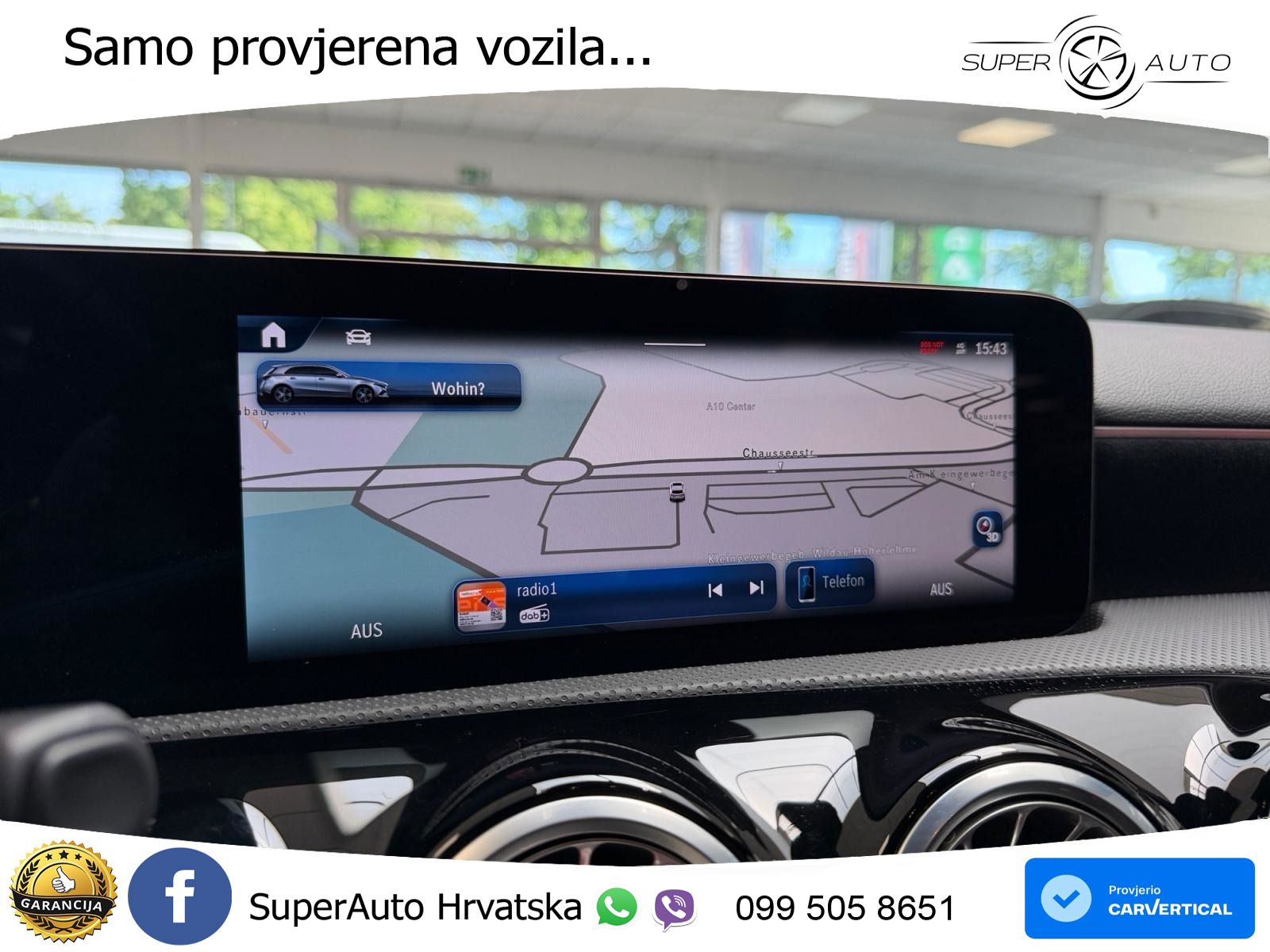 Mercedes-Benz A 200 7G-DCT AMG LED+GR SJED+ACC