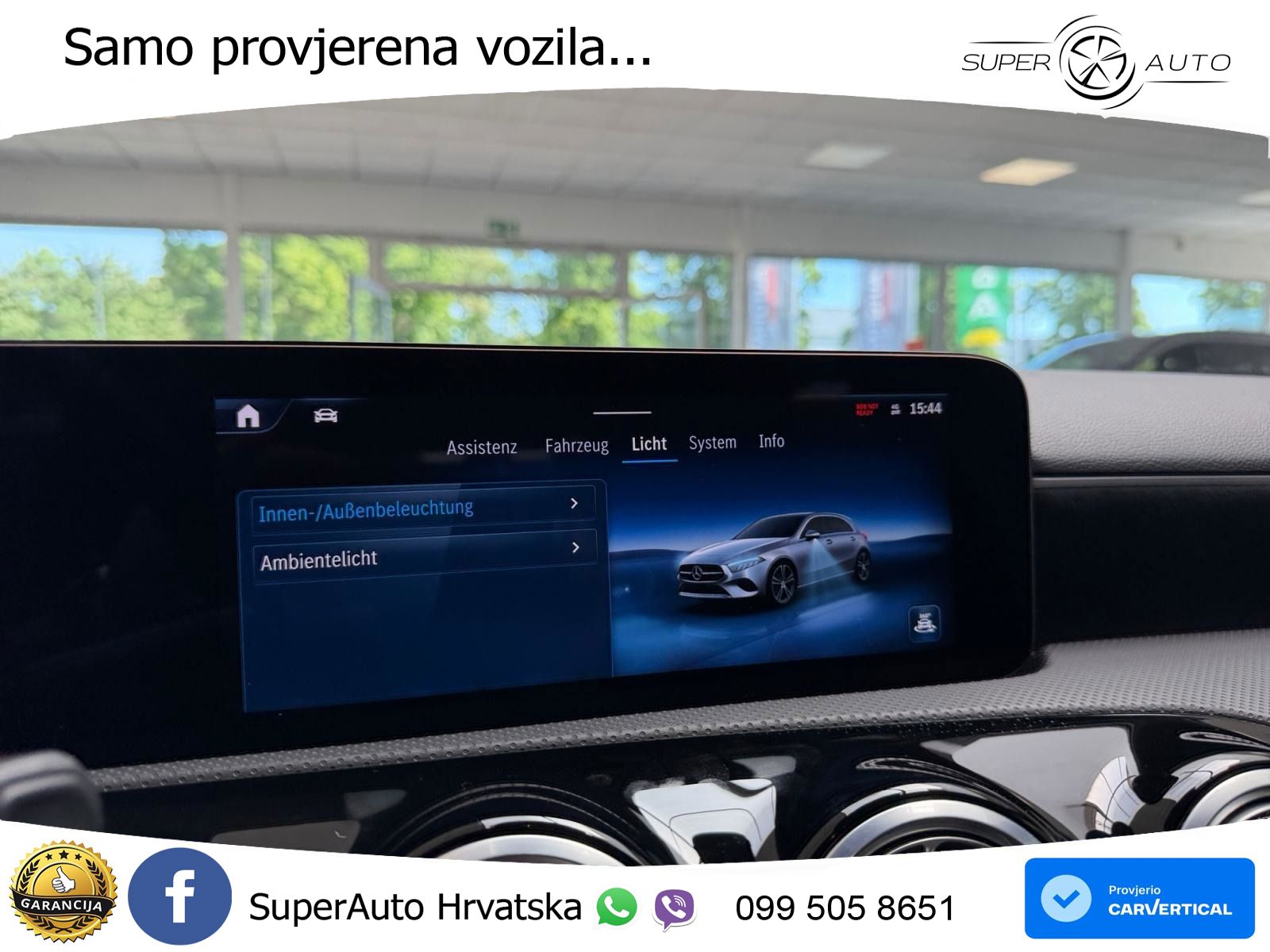 Mercedes-Benz A 200 7G-DCT AMG LED+GR SJED+ACC