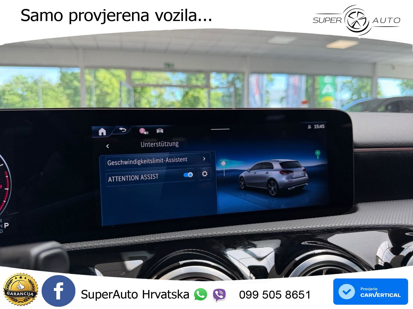 Mercedes-Benz A 200 7G-DCT AMG LED+GR SJED+ACC