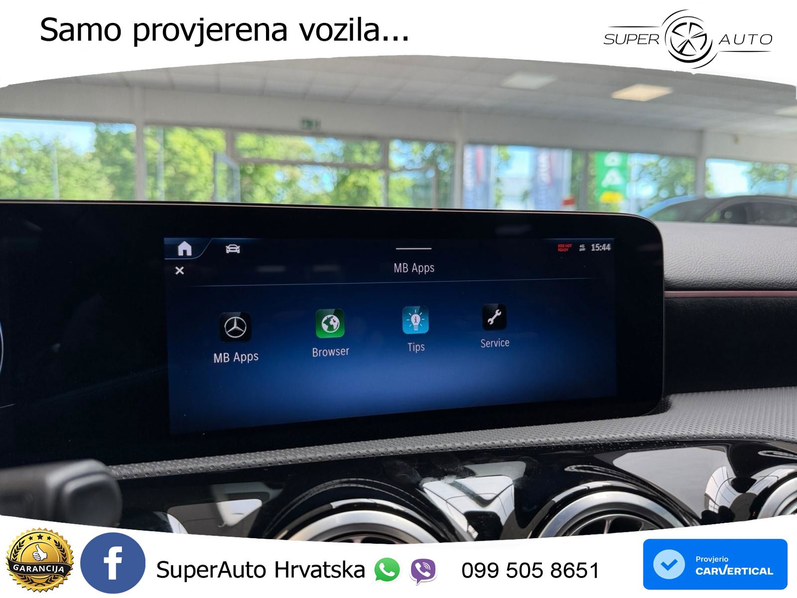 Mercedes-Benz A 200 7G-DCT AMG LED+GR SJED+ACC