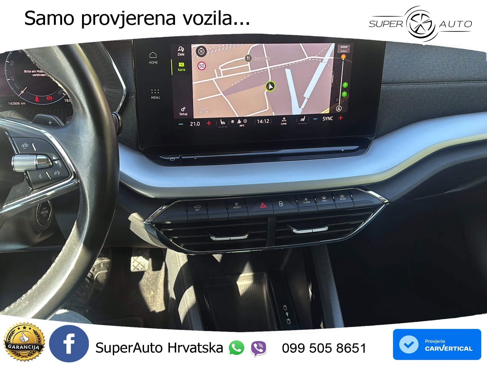 Škoda Octavia Combi 2.0 TDI (150 KS) DSG LED+GR SJED+ACC