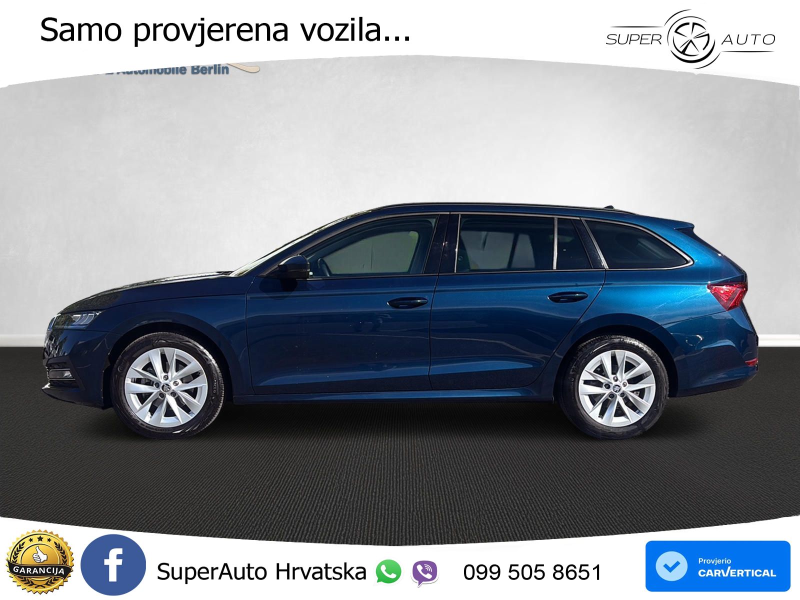 Škoda Octavia Combi 2.0 TDI (150 KS) DSG LED+GR SJED+ACC