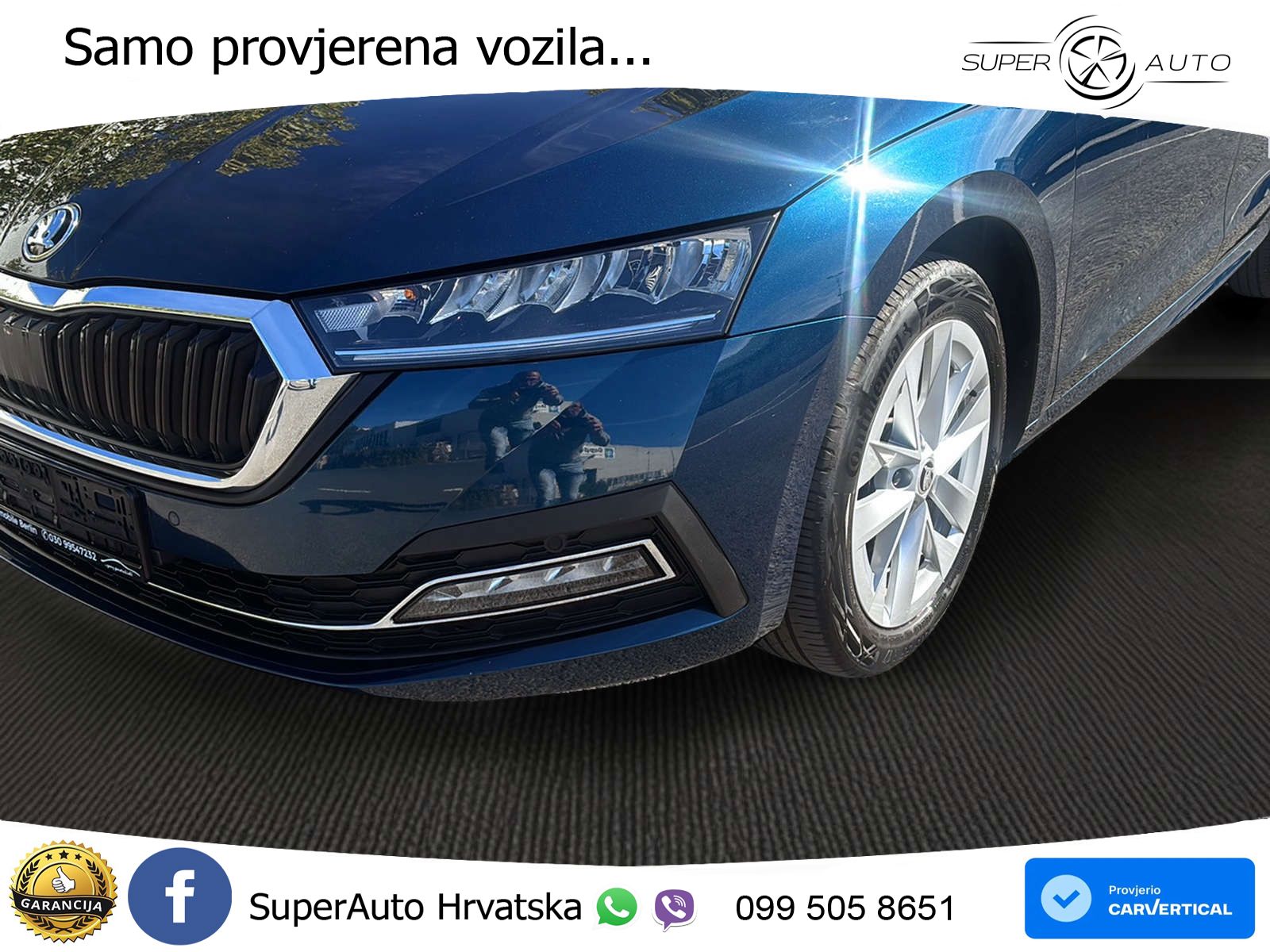 Škoda Octavia Combi 2.0 TDI (150 KS) DSG LED+GR SJED+ACC