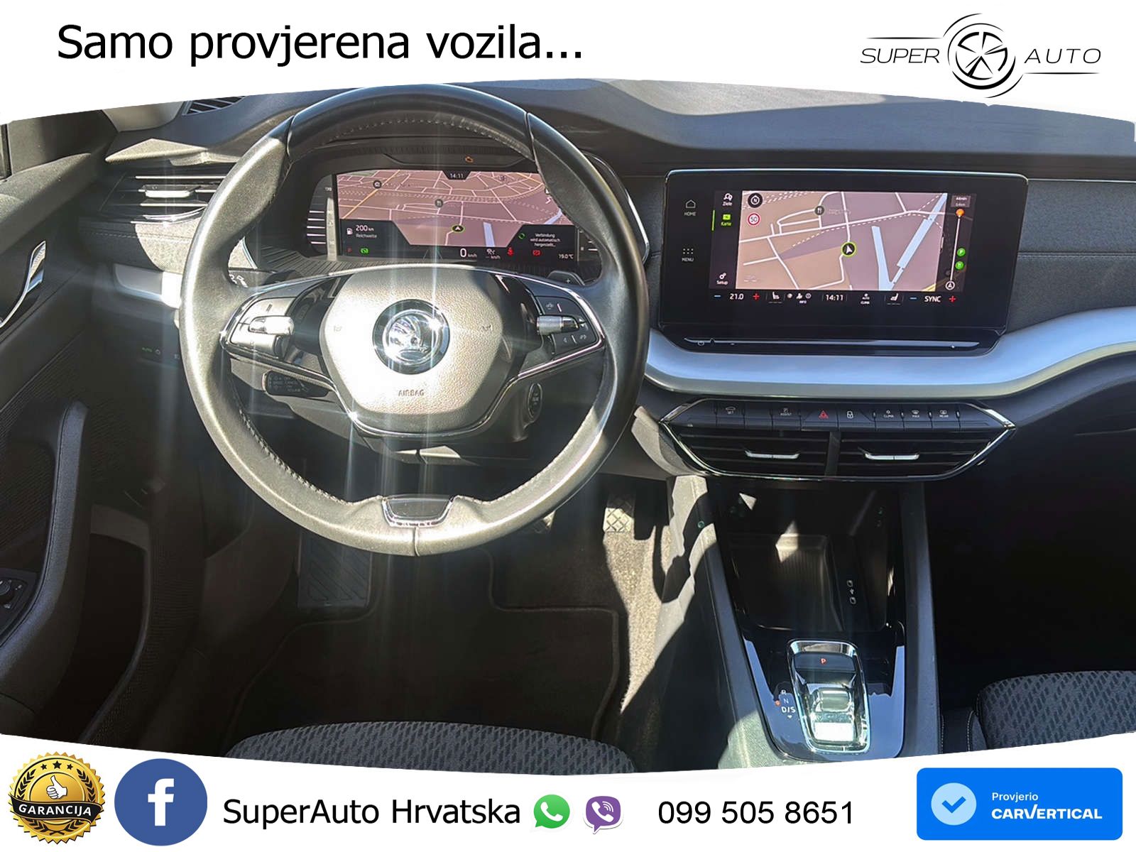 Škoda Octavia Combi 2.0 TDI (150 KS) DSG LED+GR SJED+ACC