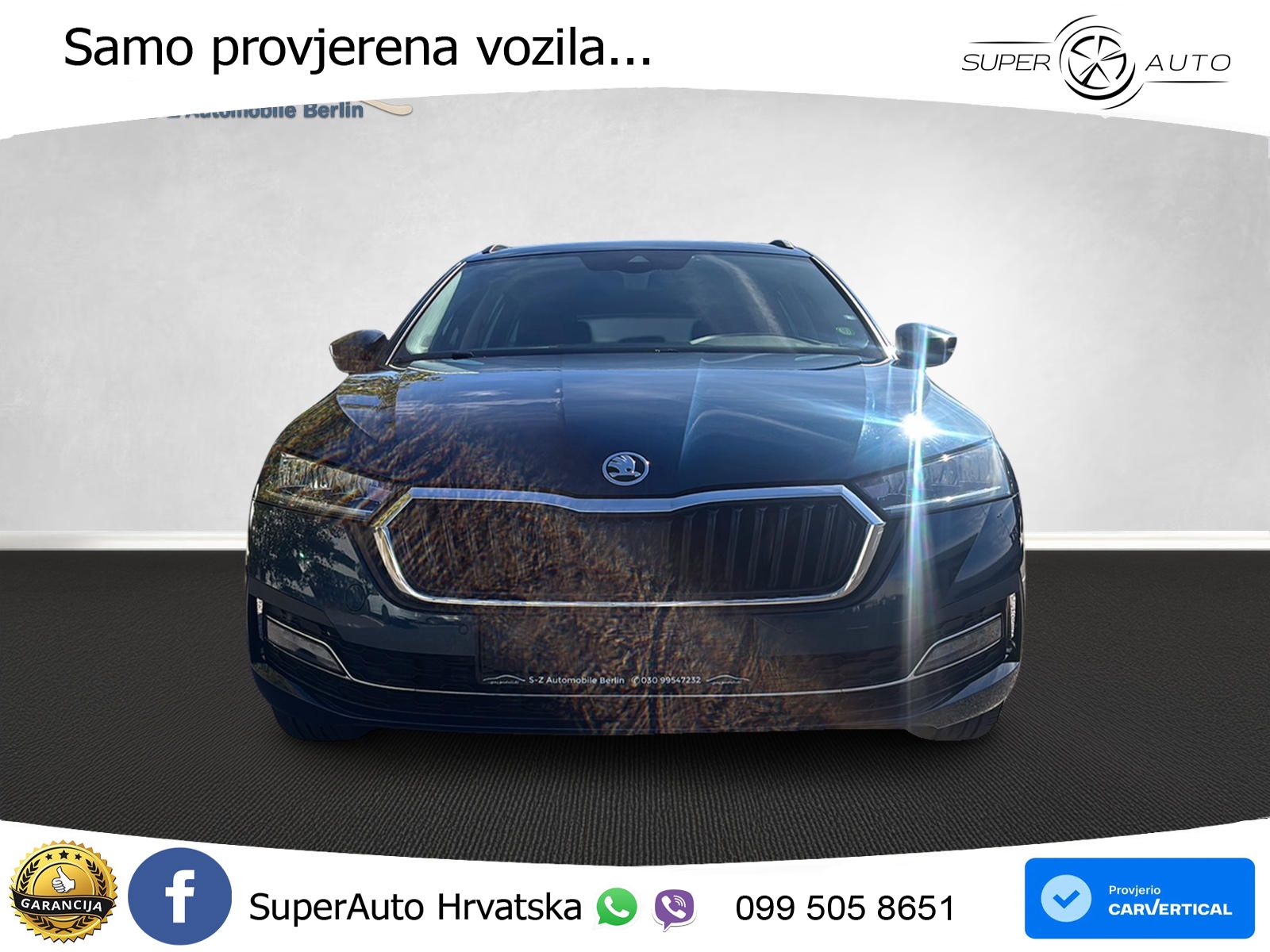 Škoda Octavia Combi 2.0 TDI (150 KS) DSG LED+GR SJED+ACC