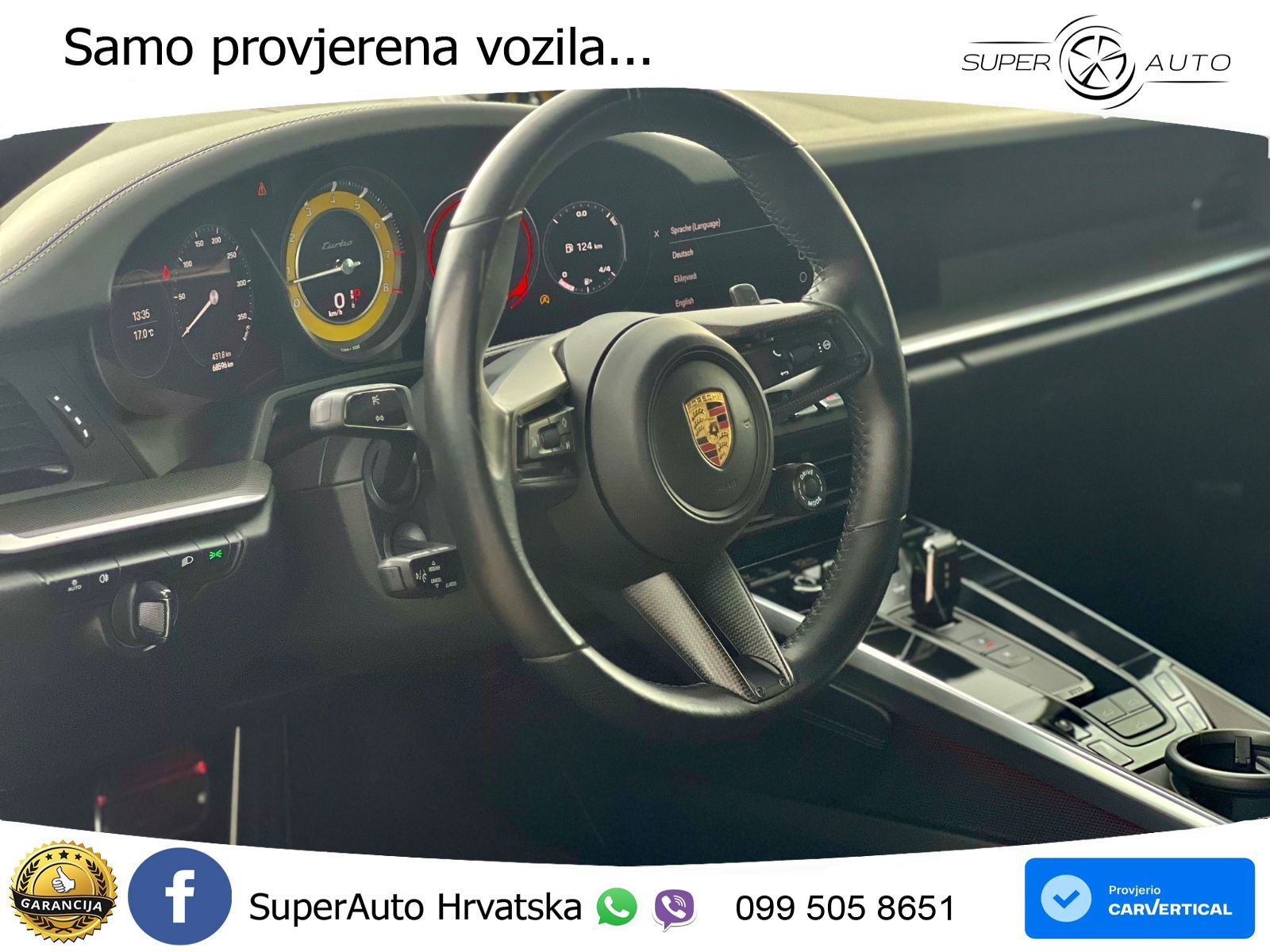 Porsche 911 Turbo 3.8 (580 KS) PDK MATRIX+GR SJED+KAM