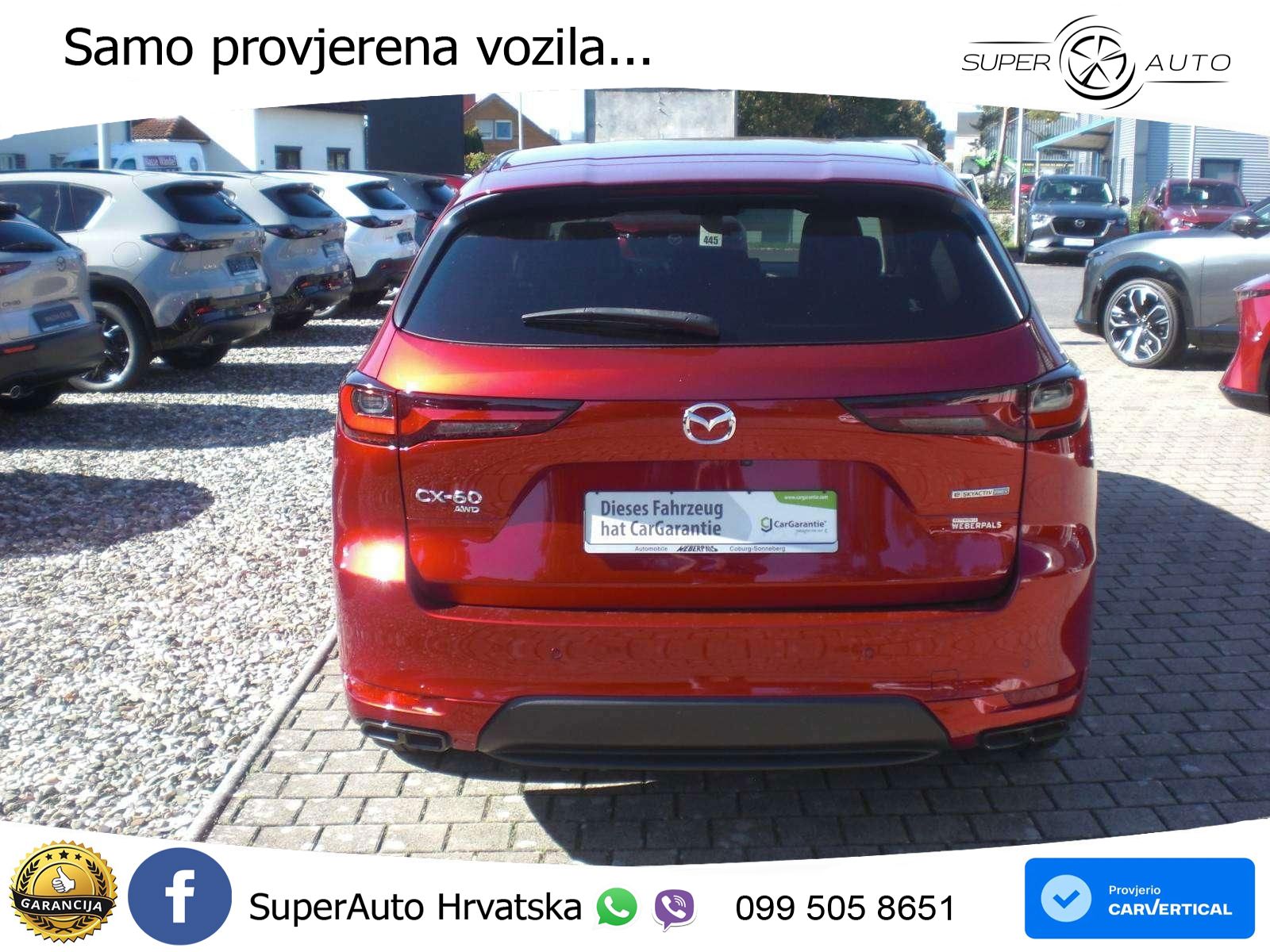Mazda CX-60 2.5 e-Skyactiv (328 KS) AWD Automatic LED+GR SJED+ACC