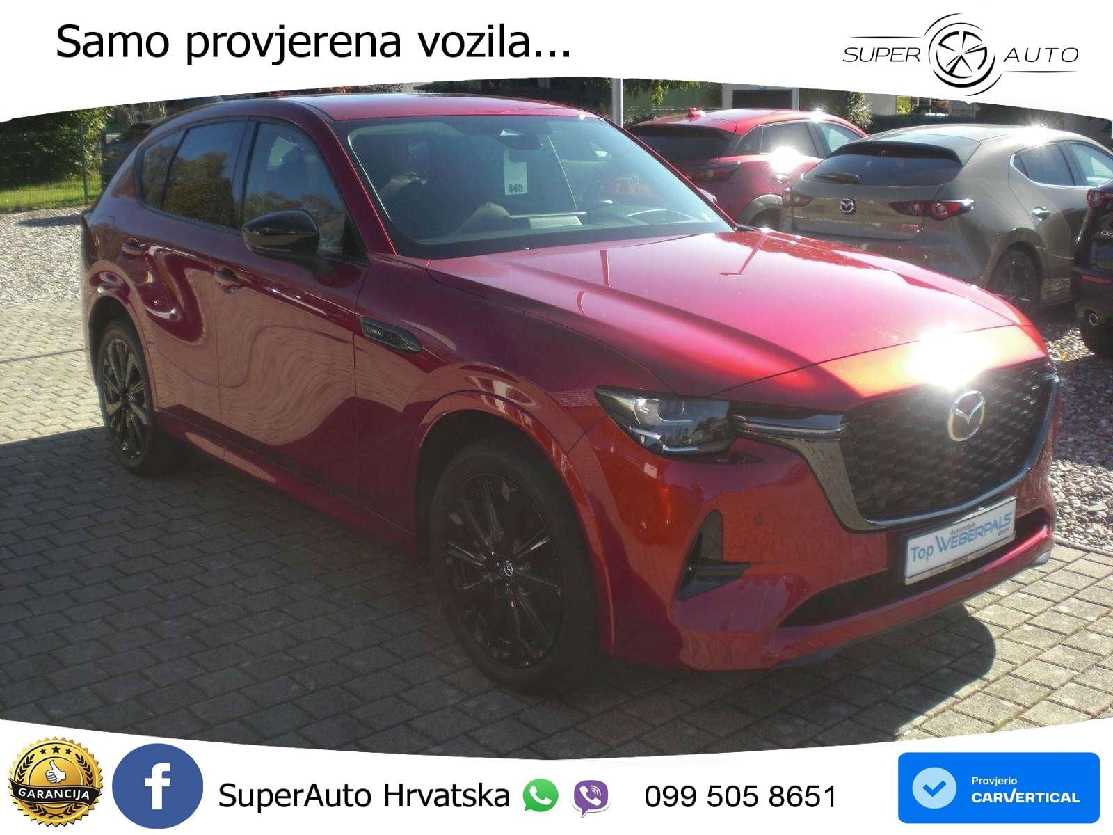 Mazda CX-60 2.5 e-Skyactiv (328 KS) AWD Automatic LED+GR SJED+ACC
