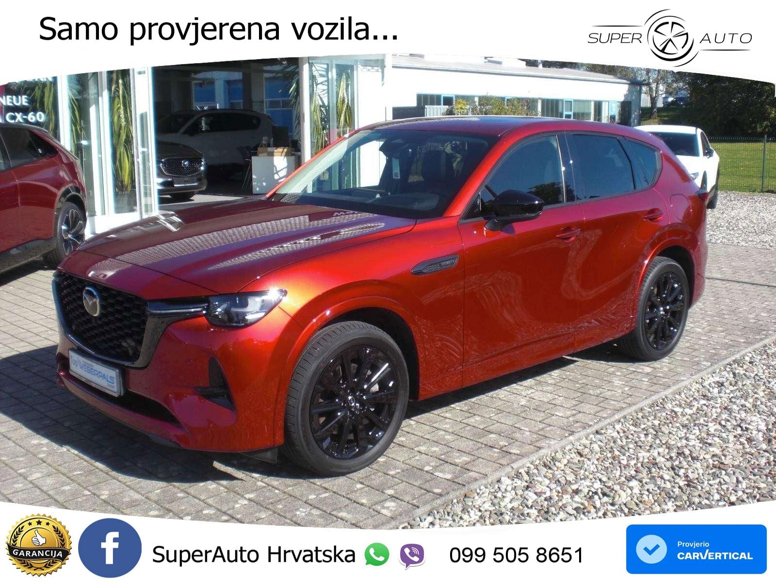 Mazda CX-60 2.5 e-Skyactiv (328 KS) AWD Automatic LED+GR SJED+ACC
