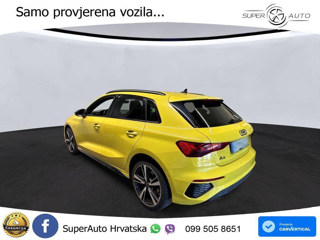 Audi A3 40 TFSIe (204 KS) S tronic S line LED+GR SJED+ACC