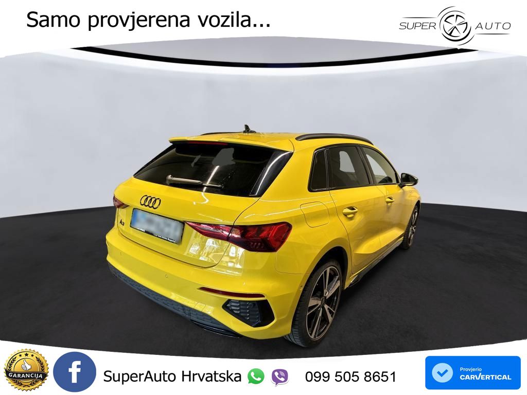 Audi A3 40 TFSIe (204 KS) S tronic S line LED+GR SJED+ACC