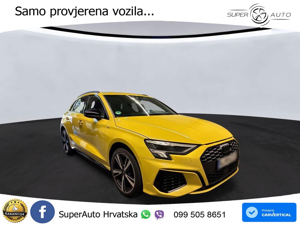 Audi A3 40 TFSIe (204 KS) S tronic S line LED+GR SJED+ACC