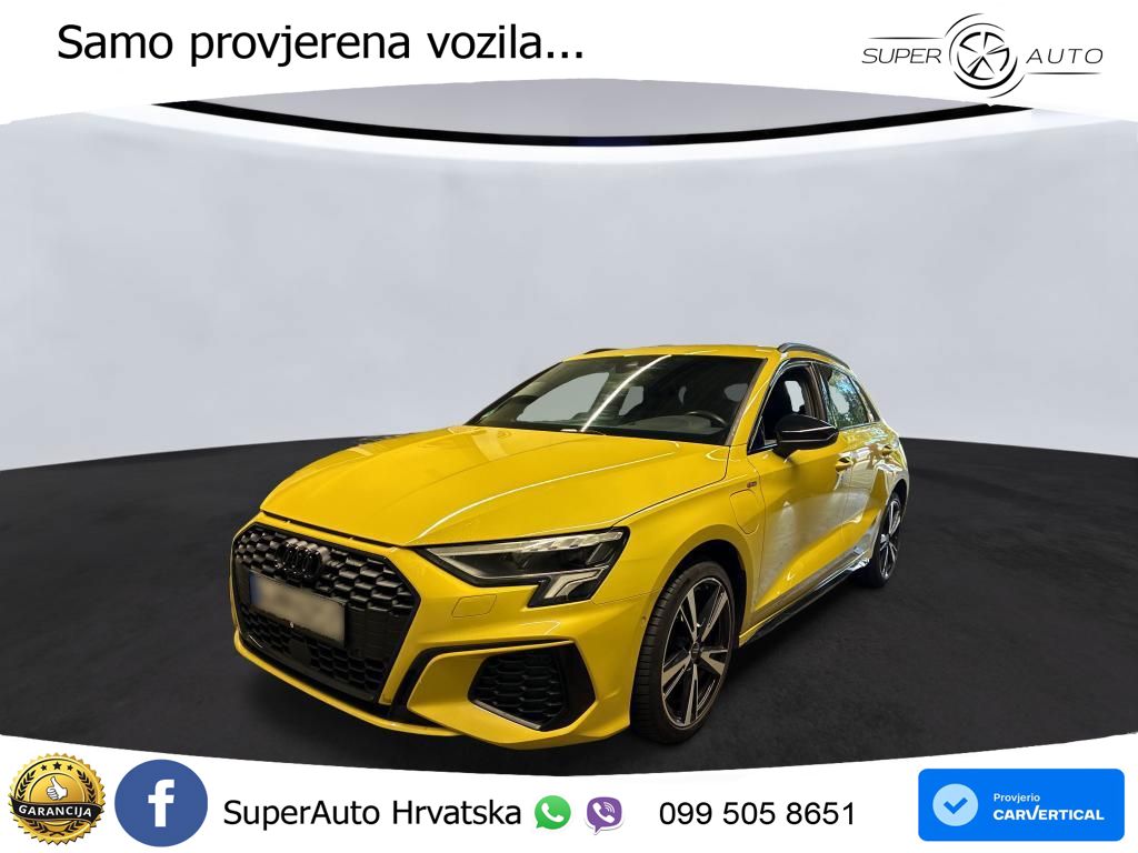 Audi A3 40 TFSIe (204 KS) S tronic S line LED+GR SJED+ACC